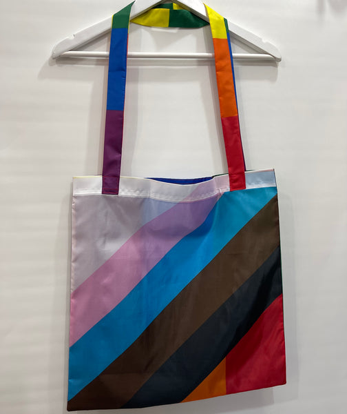 Recycled Progress Flag Tote Bag