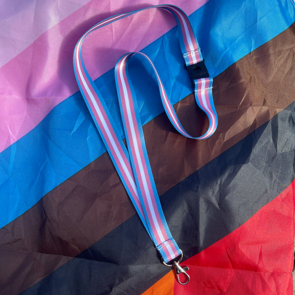 Trans Shop Transgender Flag Lanyard – Trans Shop UK