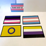 Trans Flag Sticker