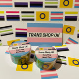 Trans Flags Stamp Washi Tape